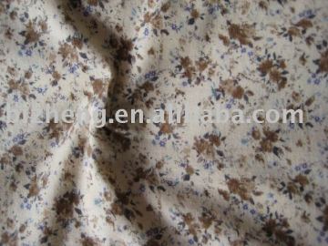 cotton printing flannel fabric