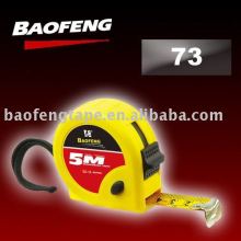abs case two stops retractable measuring tape