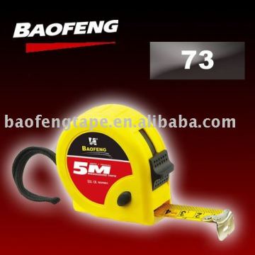 abs case two stops retractable measuring tape
