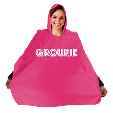 PVC Adult Rain Cape Rain Poncho With Custom Print