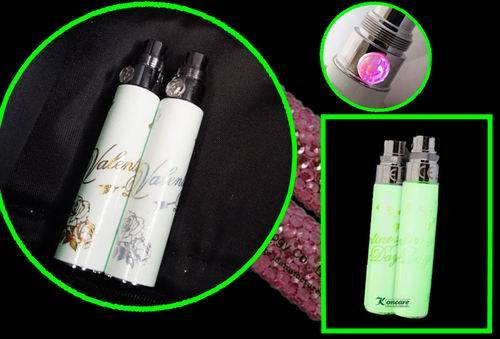 Valentine's Day EGO Fluorescence Battery Light Fluorescent in The Night Luminous Battery E Cig Battery