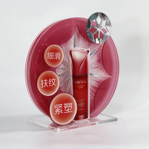 APEX Round Beauty Product Display Stand สำหรับร้านค้า