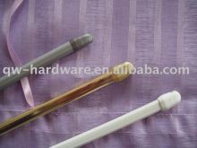 metal curtain pole