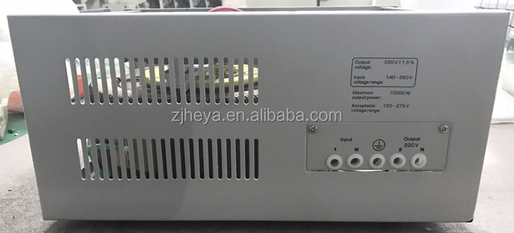 SVC TND Brush Type Generator 12kva 10kw 220v AC Automatic VoltageRegulator Stabilizer