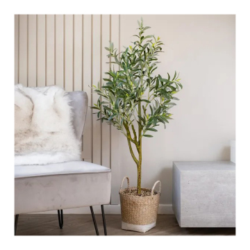 Linwoo 120cm Artificial Trees - Hot Sale Eucalyptus & Olive Plants for Home & Office