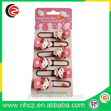 Pink Little Girl Shaped ABS Bookmark