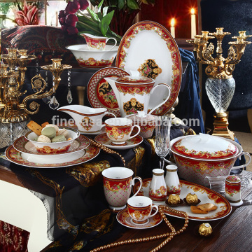 124 Pieces Luxury Wedding set