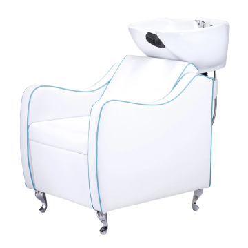 Professional leather shampoo chair for salon