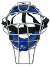 Professional baseball catchers helmet protective equipment