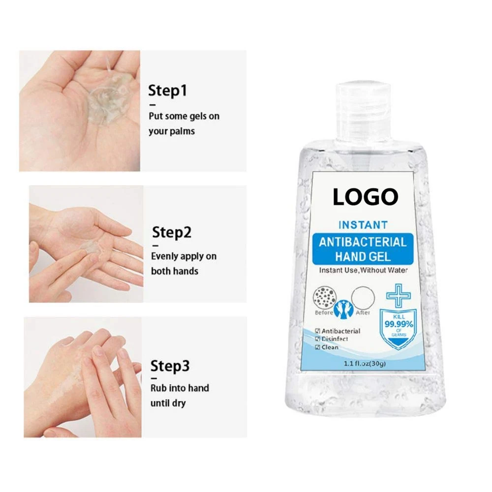 30ml Wholesale OEM Travel Size Waterless Hand Sanitizer