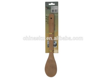 Funny bamboo frying spoon