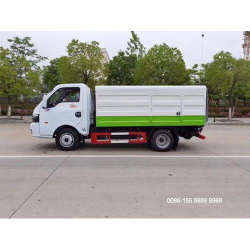 Hot Sale Dongfeng 4x2 Fechado Caminhão de Lixo