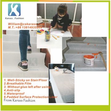 Self-Adhesive White Sticky Felt for Stair Surface Protector