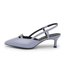 Chic Casual Sandals with Delicate Cat Heel