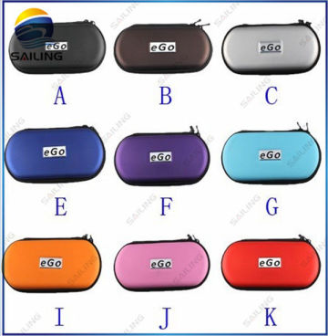 Pure Color Leather Ego E Cig Case 18cm * 8.5cm * 3.5cm