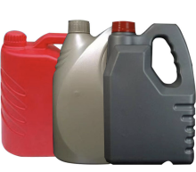 Plastic machine oil can blow mold
