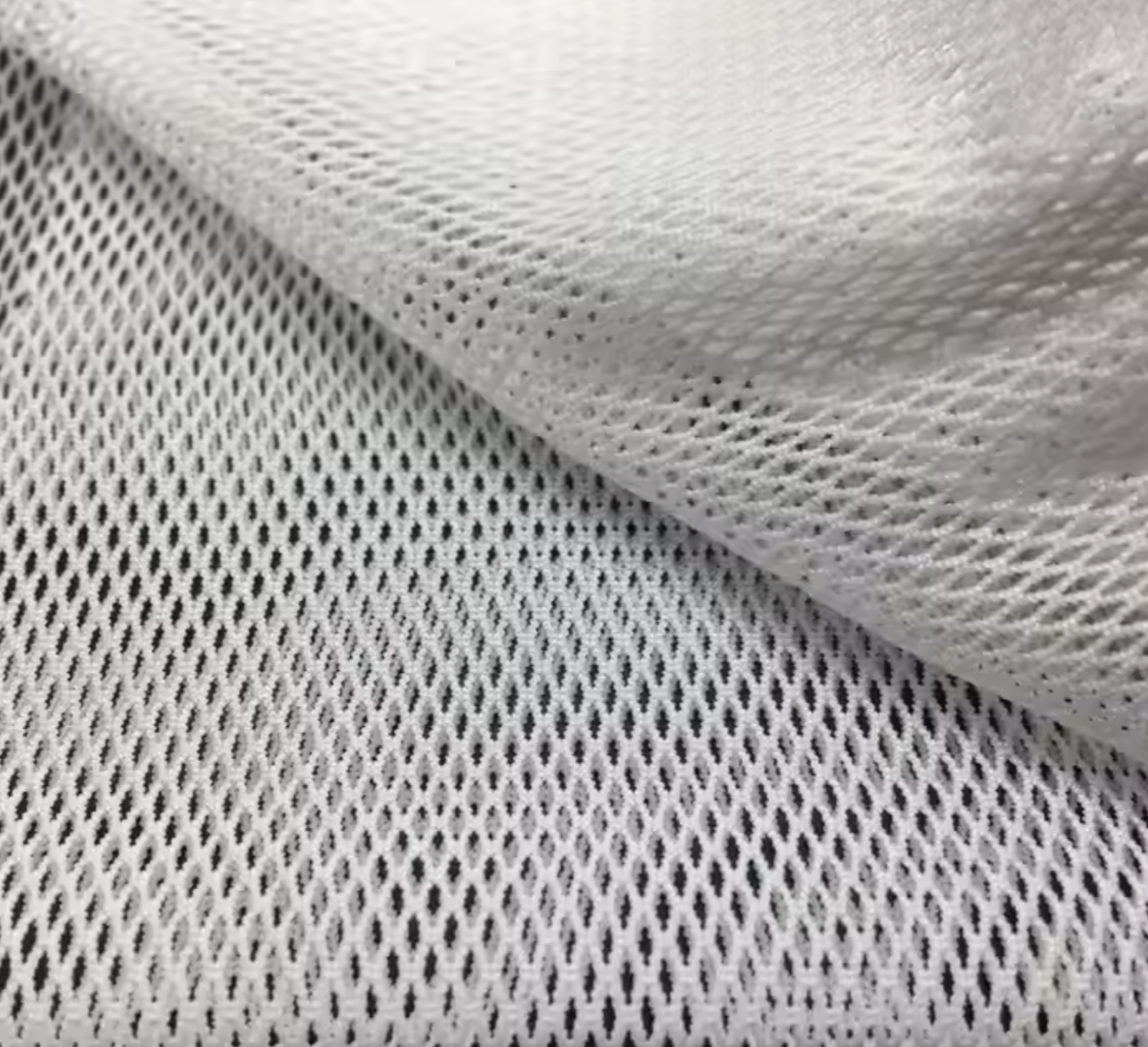 tela de punto de deformación de diamantes diamond warp knitting fabric