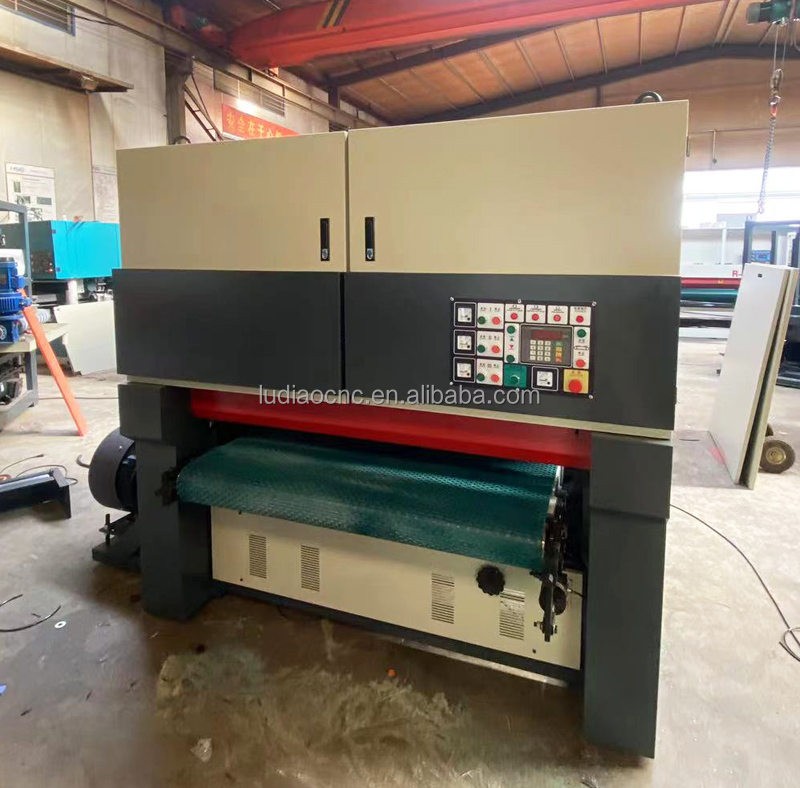 Woodworking Wood planer sander machine for solid wood furniture table Woodworking wide belt sander planning planer price