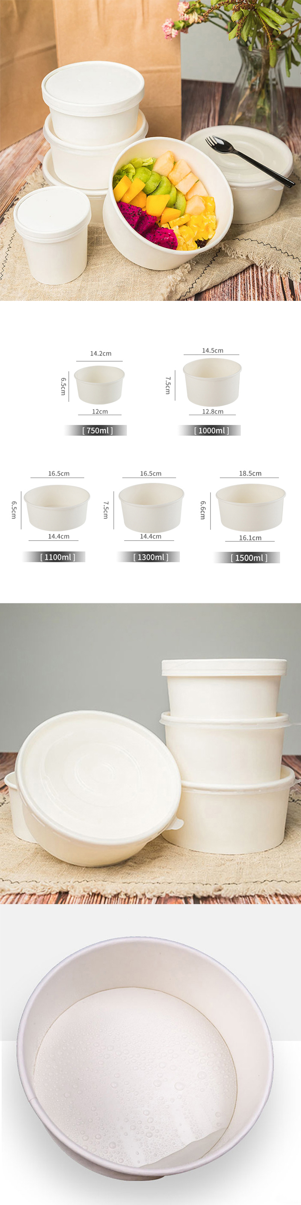 disposable paper bowls