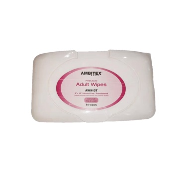 Disposable Skincare Antibacterial Adult Wipes In Canister