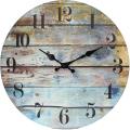 Vintage Farmhouse Wooden Wall Clock