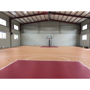 Piso de baloncesto profesional PVC