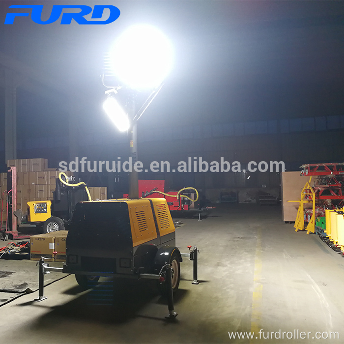 Mobile LED Trailer Light Tower (FZM-1000B)