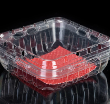 Plastic clamshell packing box for chili