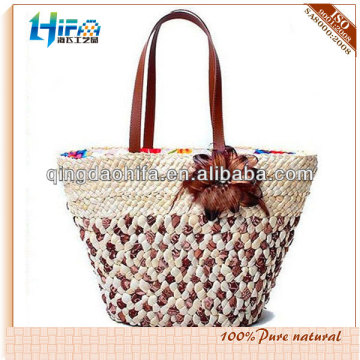 HIFA Cornhusk Weaving Fashionable Straw Bag