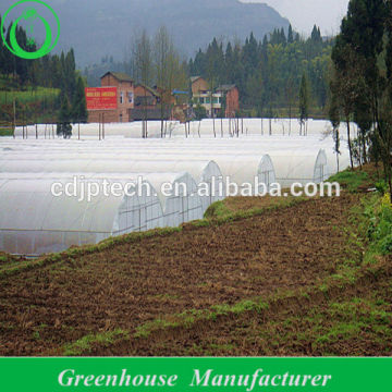 Galvanized Structure Low Tunnel Greenhouse