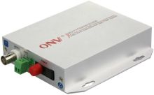 1 Channel Video Optical Transceiver , 1310nm Fiber Optic Transmitter Receiver