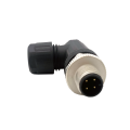 Conector A-Code M12 redondo M12 de campo