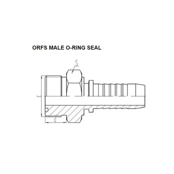 ORFS männlicher O-Ring-Dichtung 14211