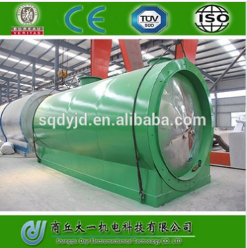 DAYI Fully Continue Crude oil refinery plant tyre oil distillation plant pyrolysis oil distillaiton plant