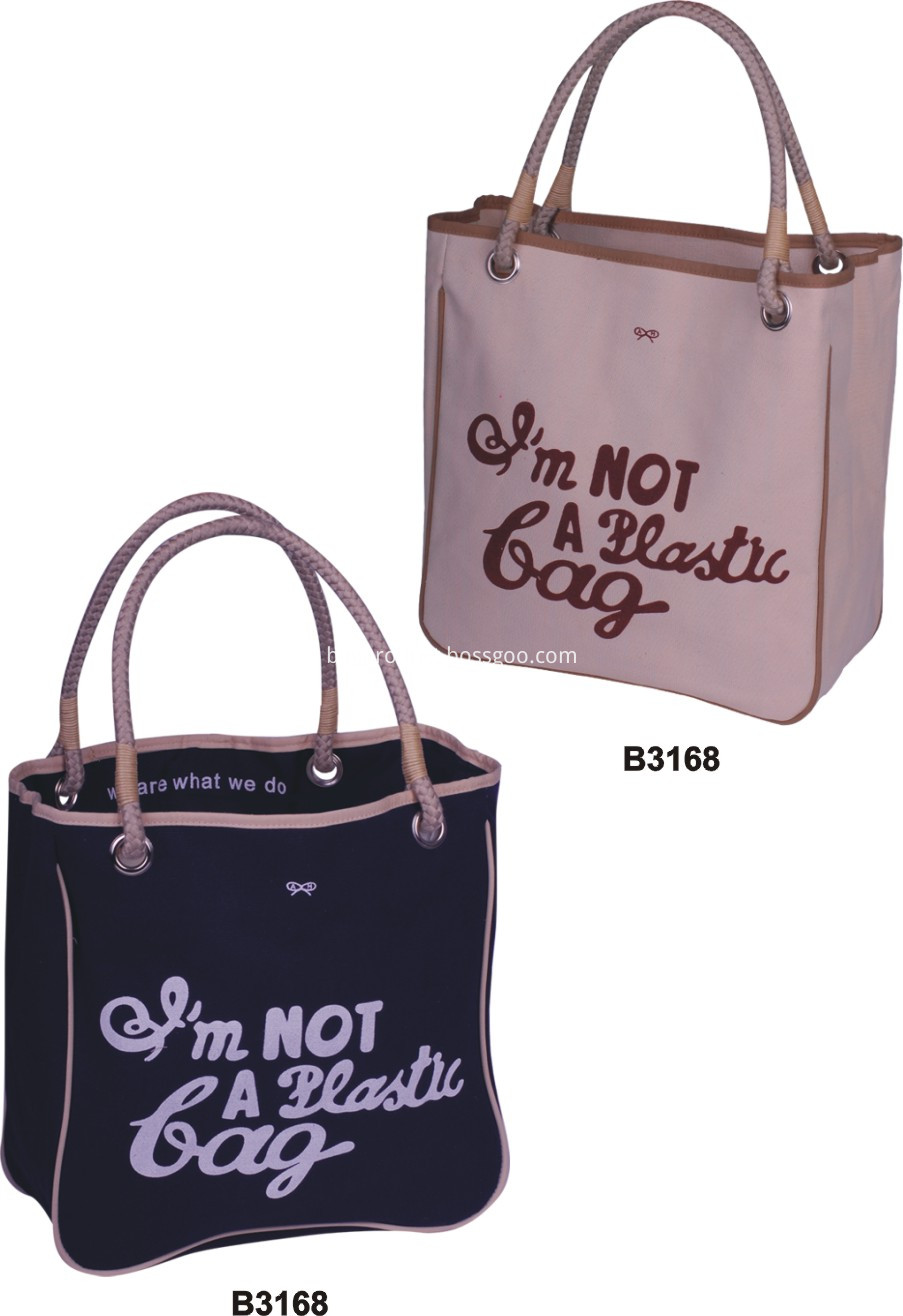 custom cotton shopping bag