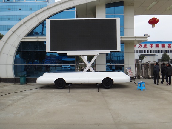 Mobile LED Advertising Trailer 2