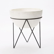 Wrought Iron Planter Pot Rack