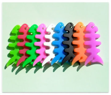 Silicone Rubber Fish Bone Coiling Device