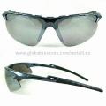 Voldoet aan CE, FDA, Revo Lens, UV400 sport zonnebril, polycarbonaat Frame en veranderlijk PC Lens,