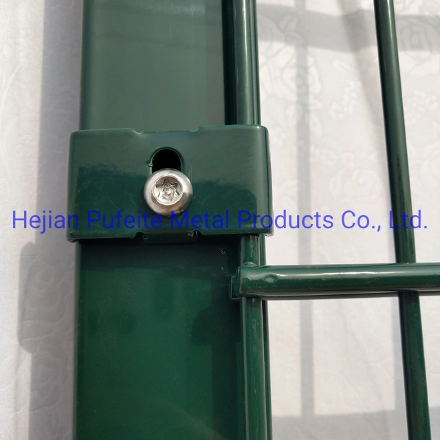 High Security Horizontal Double Bar Twin Wire Mesh Fencing