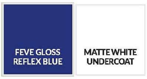 ورقة الألمنيوم Feve Gloss Reflex Blue