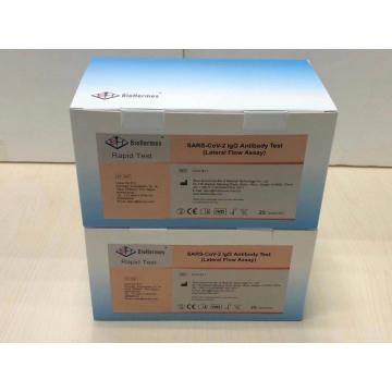 Coronavirus immunoglobuline G snelle testcassette