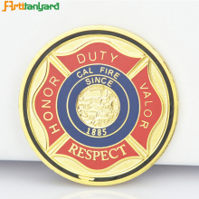 Precious Metal Coins With Soft Enamel