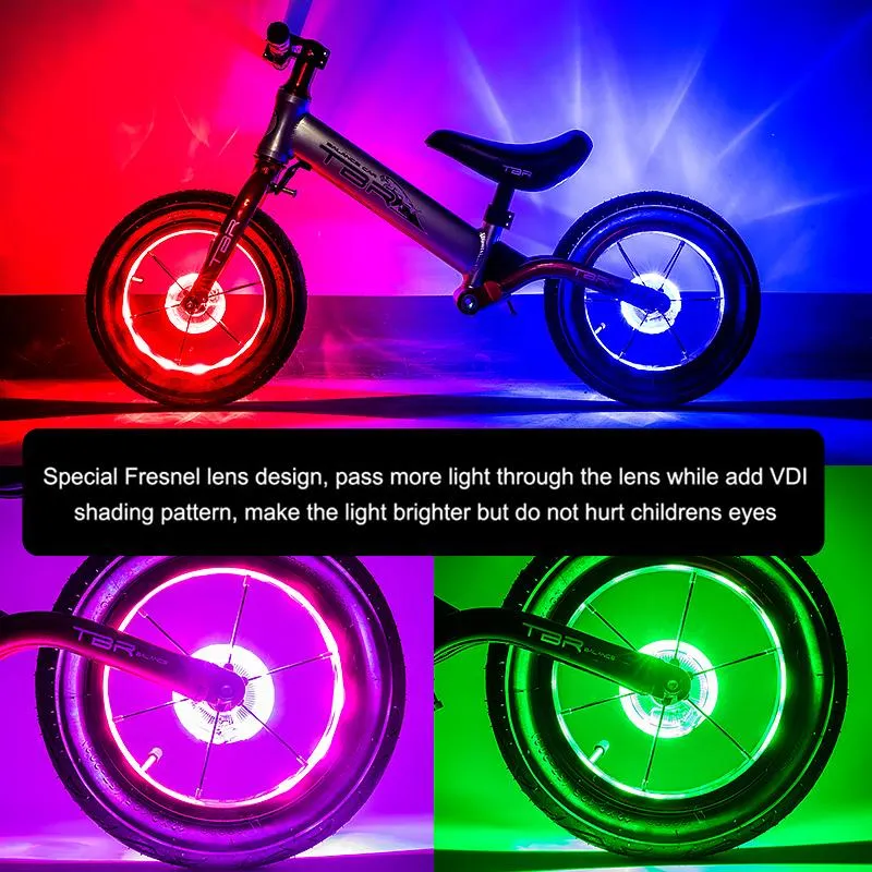 Vibrant LED Wheel Rim Lights for Enhanced Night Visibility