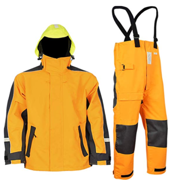 OEM Factory Price Waterproof Fishing Jacket with Bib Pants