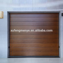 Golden Oak PVC Overhead Garage Doors