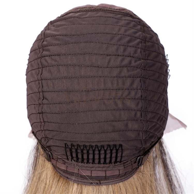 Vigorous Ombre Lace Front Wigs for Women Long Natural Straight Black to Blonde Synthetic Wig with Middle Part Ladies Wigs