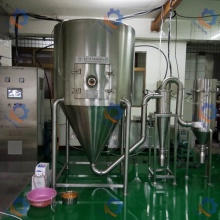 Spray dry machine of uric acid resin
