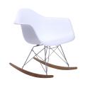 Chaise réplique à bascule en plastique Eames RAR