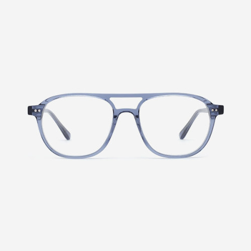 Square Aviator Acetate Unisex Optical Frames